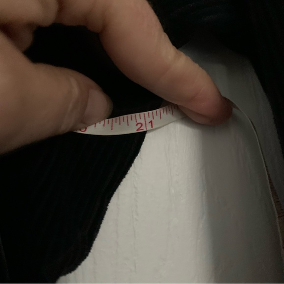 Topman Jacket Mens 38 Small Black Corduroy Bomber Full Zip Moto Casual Members - Picture 3 of 6